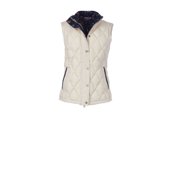 Barbour Cream Quilted Women's Vest - Picture 9 of 9